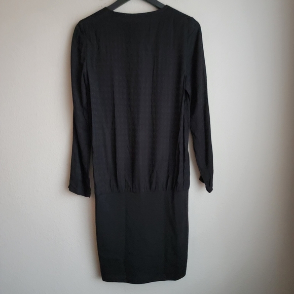 Sezane Seattle Dress in Black size 40 NWT - Picture 6 of 8